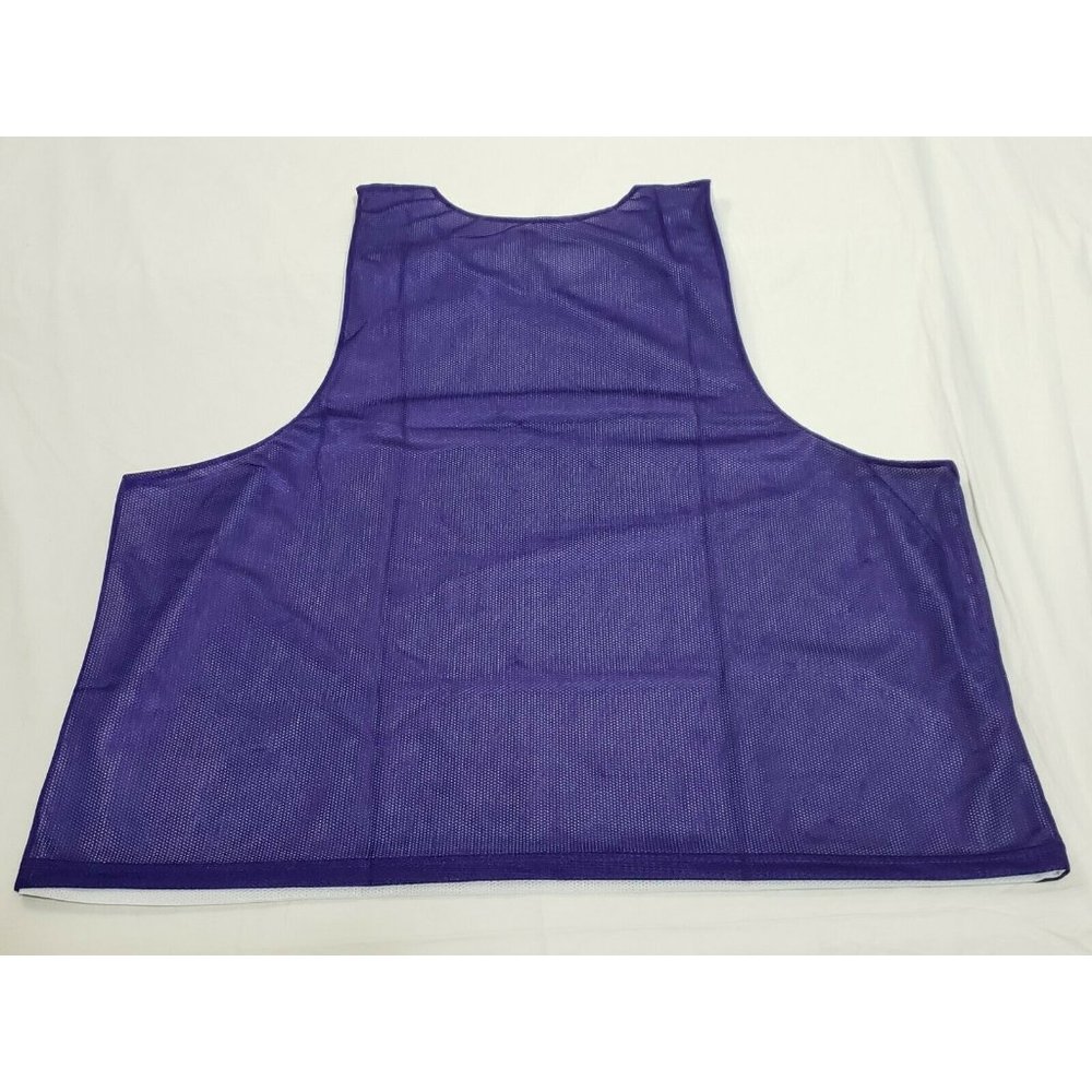 New Balance Men's Reversible Practice Jersey Purple/White L/XL - Picture 3 of 4